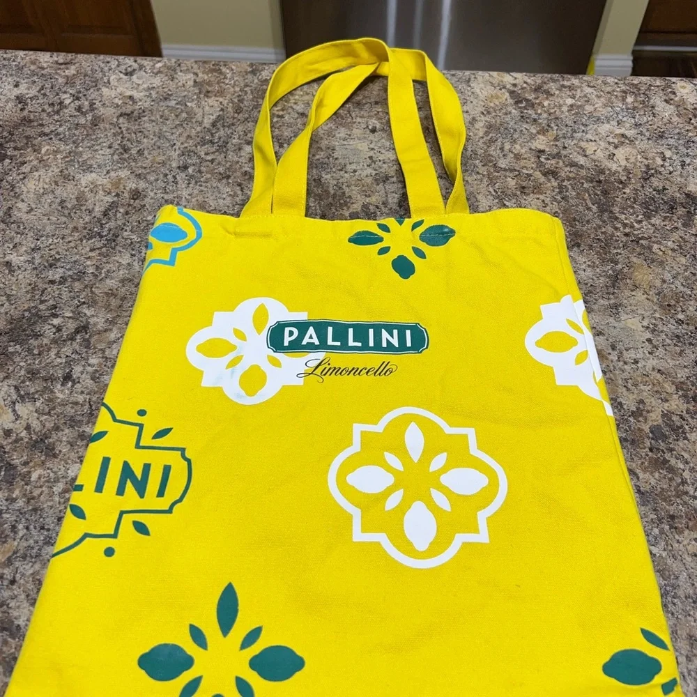 Pallini Limoncello Canvas Tote Bag